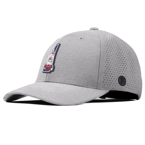 New Hampshire Patriot Series Elite Curved Heather Gray 