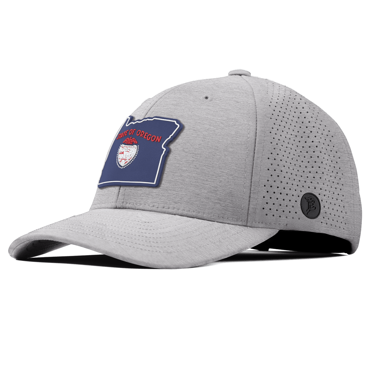 Oregon Patriot Series Elite Curved Heather Gray 