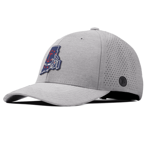Rhode Island Patriot Series Elite Curved Heather Gray 