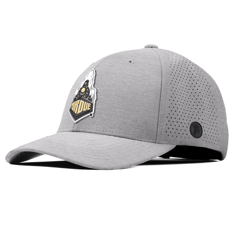 Purdue University "Purdue Team Logo" Curved Elite Heather Gray
