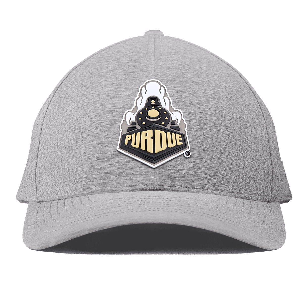 Purdue University "Purdue Team Logo" Curved Elite Heather Gray