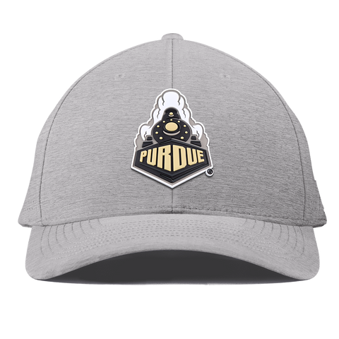 Purdue University "Purdue Team Logo" Curved Elite Heather Gray