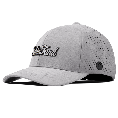 SubtoFund Script White Elite Curved Heather Gray