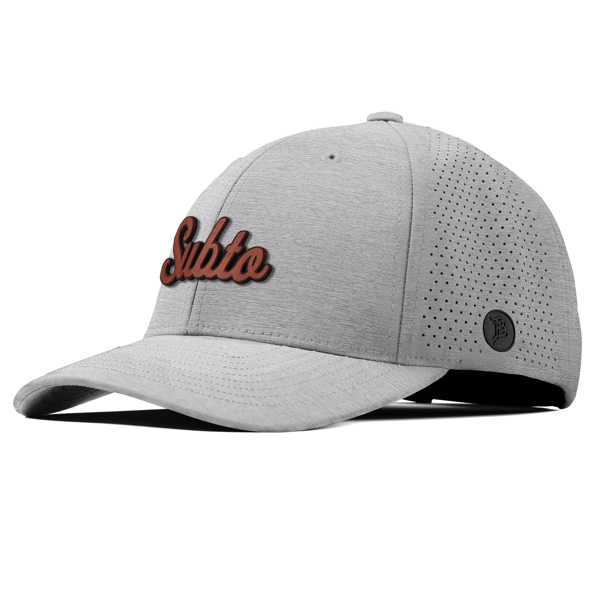 Subto Script Tan Elite Curved Heather Gray