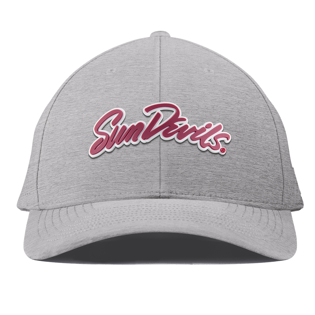 Arizona State University "Sun Devils Script" Curved Elite Heather Gray