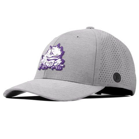 Texas Christian University "TCU Team Logo" Curved Elite Heather