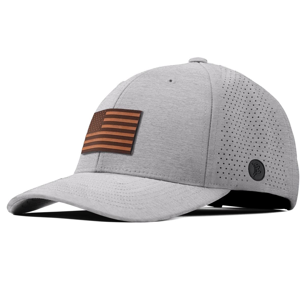 Old Glory Elite Curved Heather Gray 