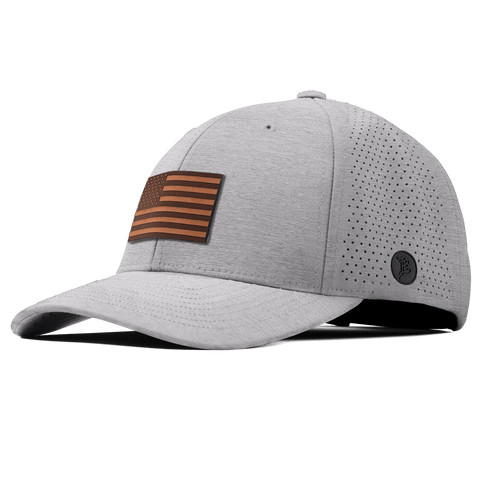 Old Glory Elite Curved Heather Gray 