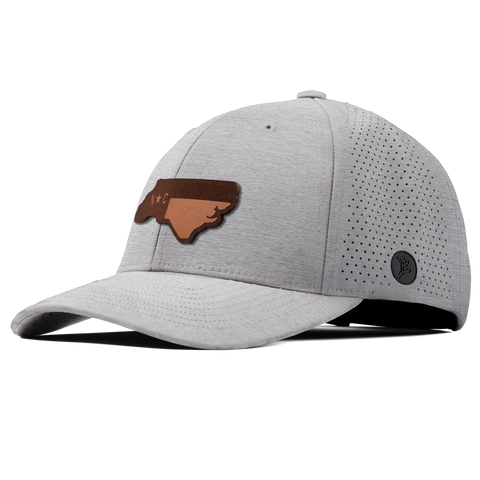 North Carolina 12 Elite Curved Heather Gray