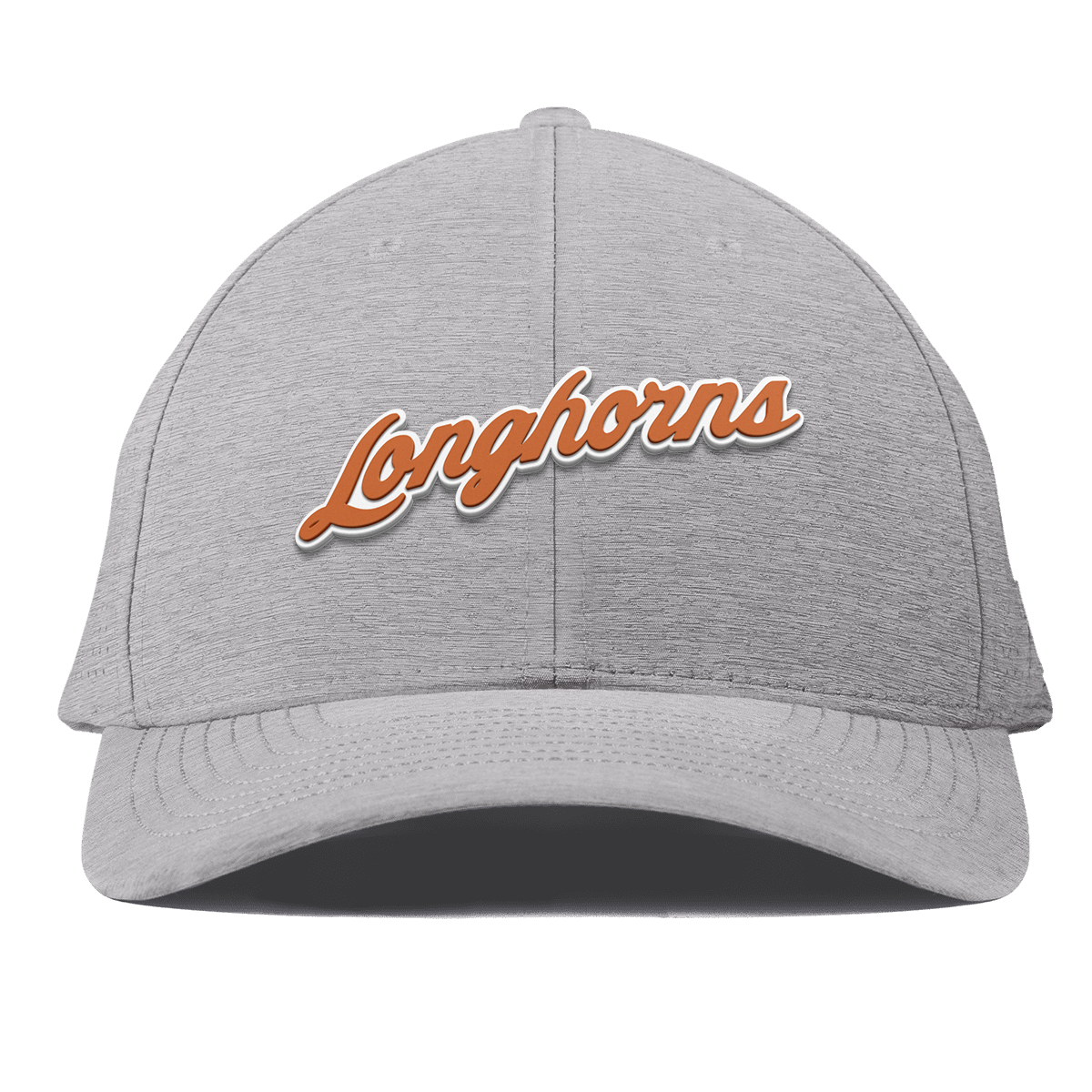 University of Texas "Texas Longhorn Script" Curved Elite Heather Gray