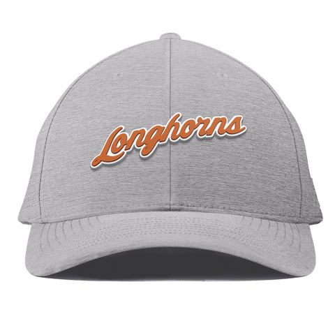 University of Texas "Texas Longhorn Script" Curved Elite Heather Gray
