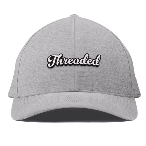 Threaded Script Curved Elite Heather Gray