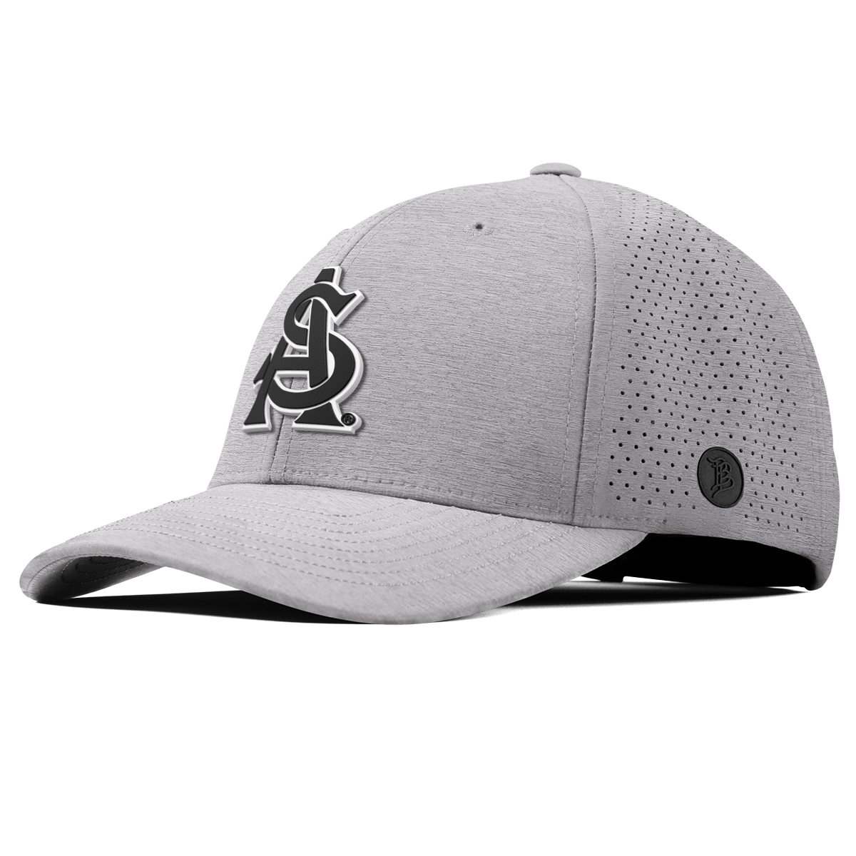 Arizona State University "Vintage ASU Team Logo" Curved Elite Heather Gray