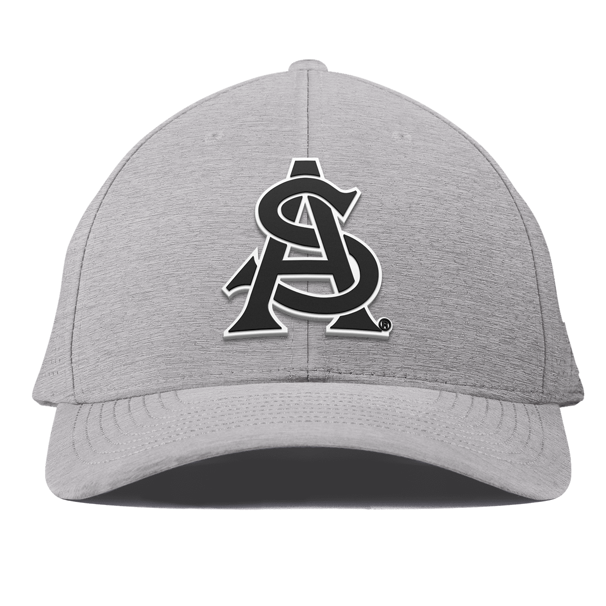 Arizona State University "Vintage ASU Team Logo" Curved Elite Heather Gray