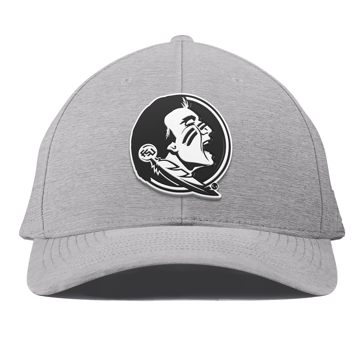 Florida State University "Vintage FSU Team Logo" Curved Elite Heather Gray
