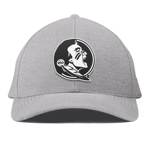 Florida State University "Vintage FSU Team Logo" Curved Elite Heather Gray