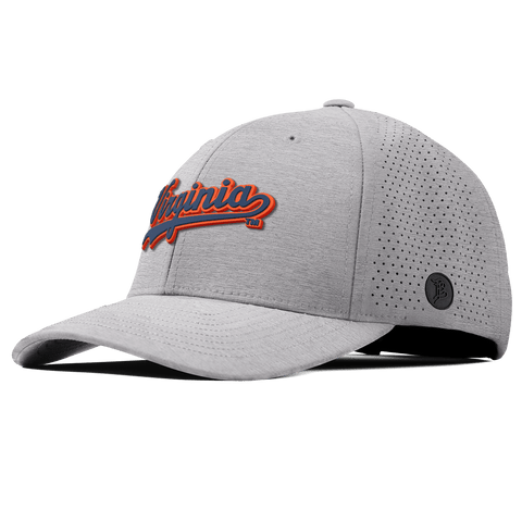 University of Virginia "Virginia Script" Curved Elite Heather Gray