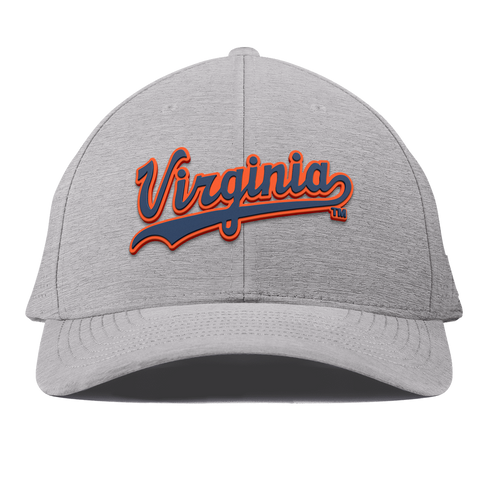 University of Virginia "Virginia Script" Curved Elite Heather Gray