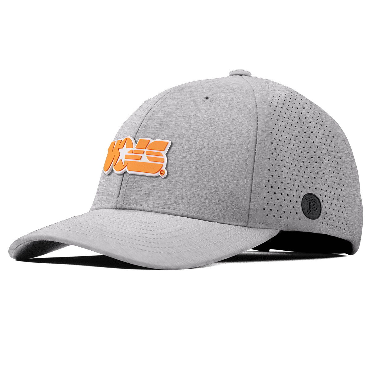 University of Tennessee "Tennessee Vols Block" Elite Curved Heather Gray