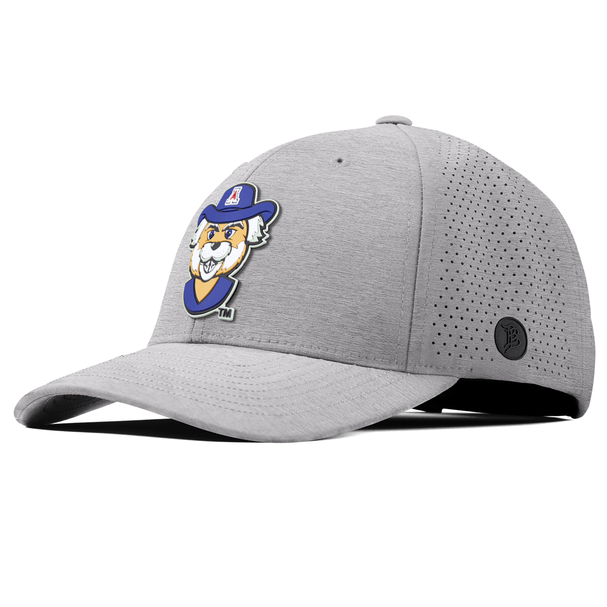University of Arizona "Wilbur The Wildcat" Curved Elite Heather Gray