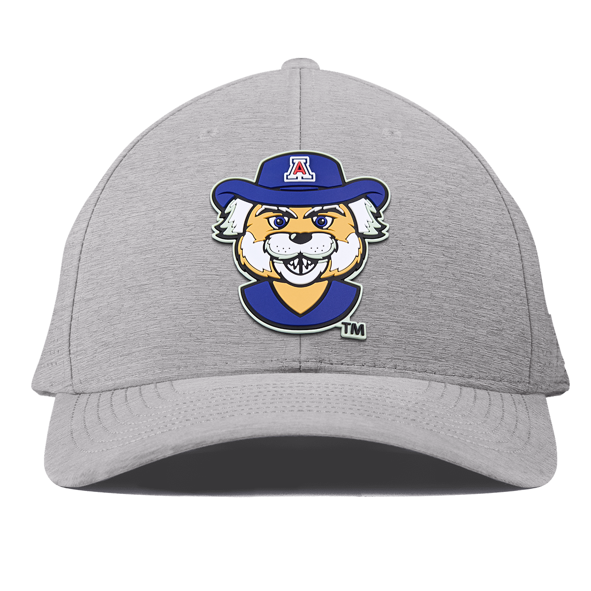 University of Arizona "Wilbur The Wildcat" Curved Elite Heather Gray