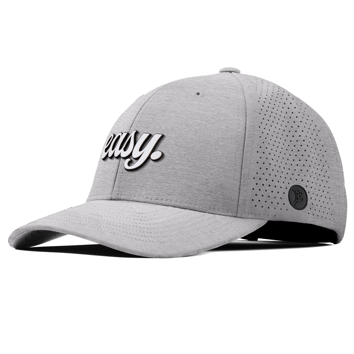 Easy Script Curved Elite Heather Gray