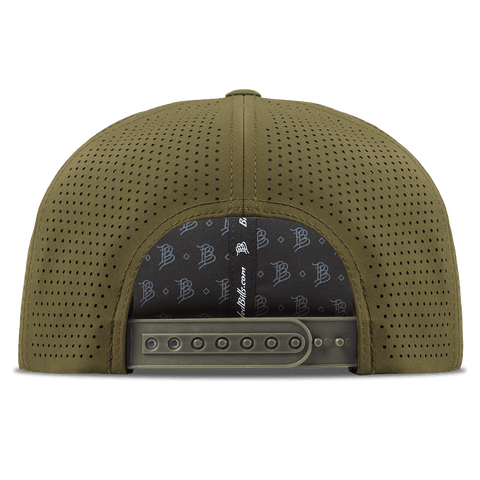 Dad Life Script Elite Curved Back Loden