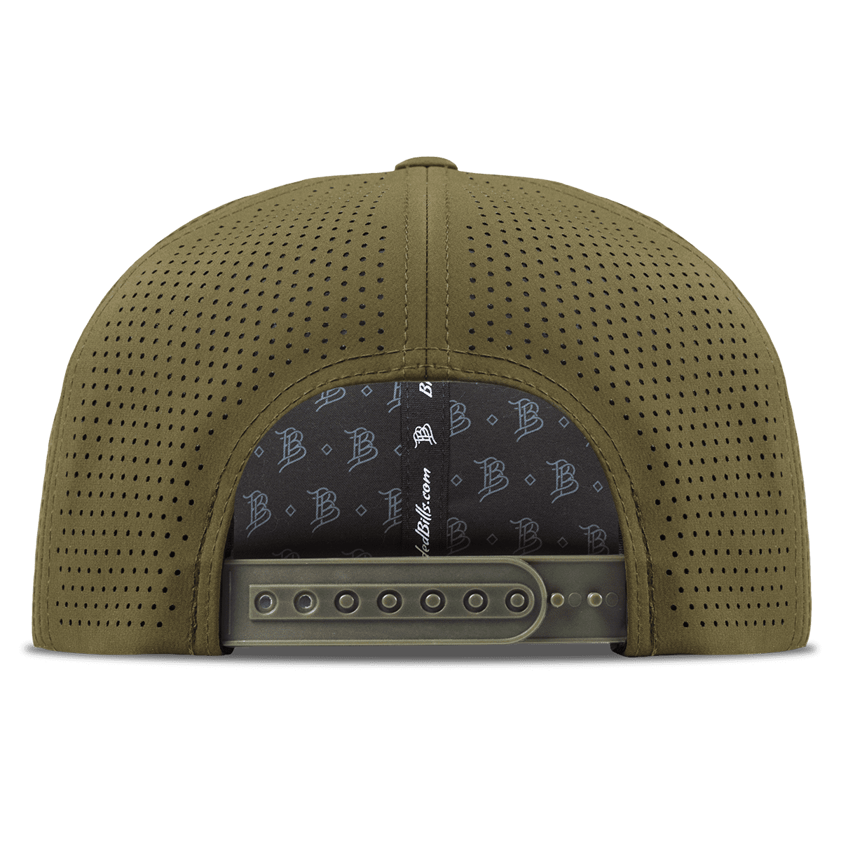 Michigan State University "Vintage MSU Team Logo" Curved Elite Back Loden