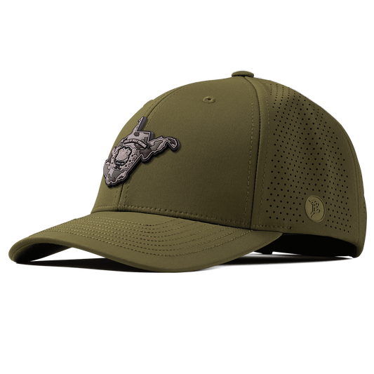 West Virginia Camo Elite Curved Loden
