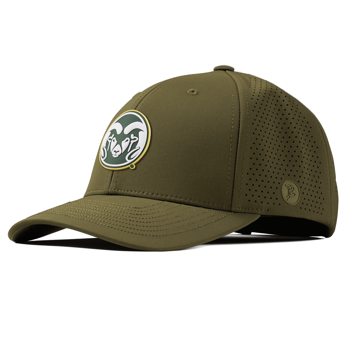 Colorado State University "Colorado State Team Logo" Elite Curved Loden