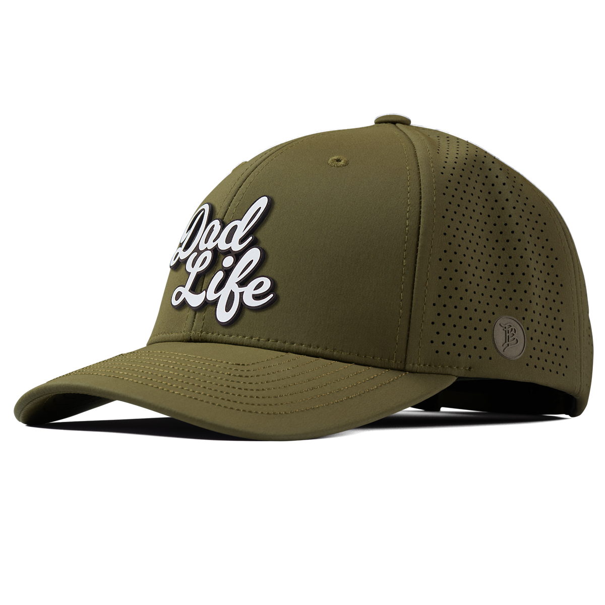 Dad Life Script Elite Curved Loden