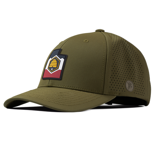 Utah 45 PVC Elite Curved Loden