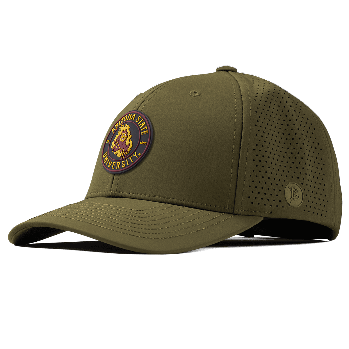 Arizona State University "Sparky's Legacy Dark" Curved Elite Loden