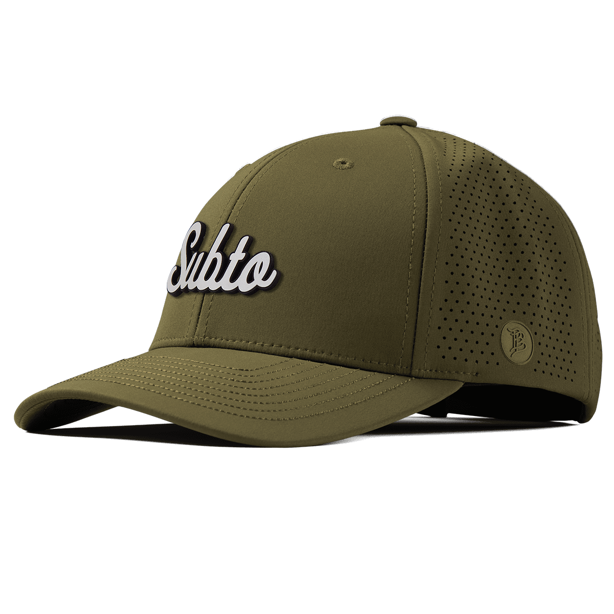 Subto Script White Elite Curved Loden