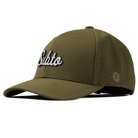 Subto Script White Elite Curved Loden