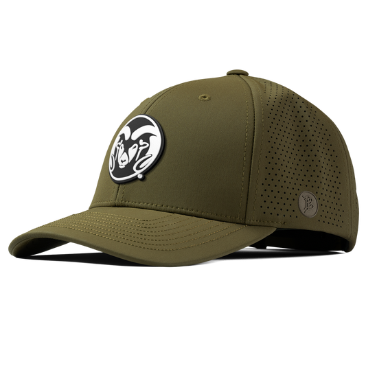 Colorado State University "Vintage CSU Team Logo" Curved Elite Loden