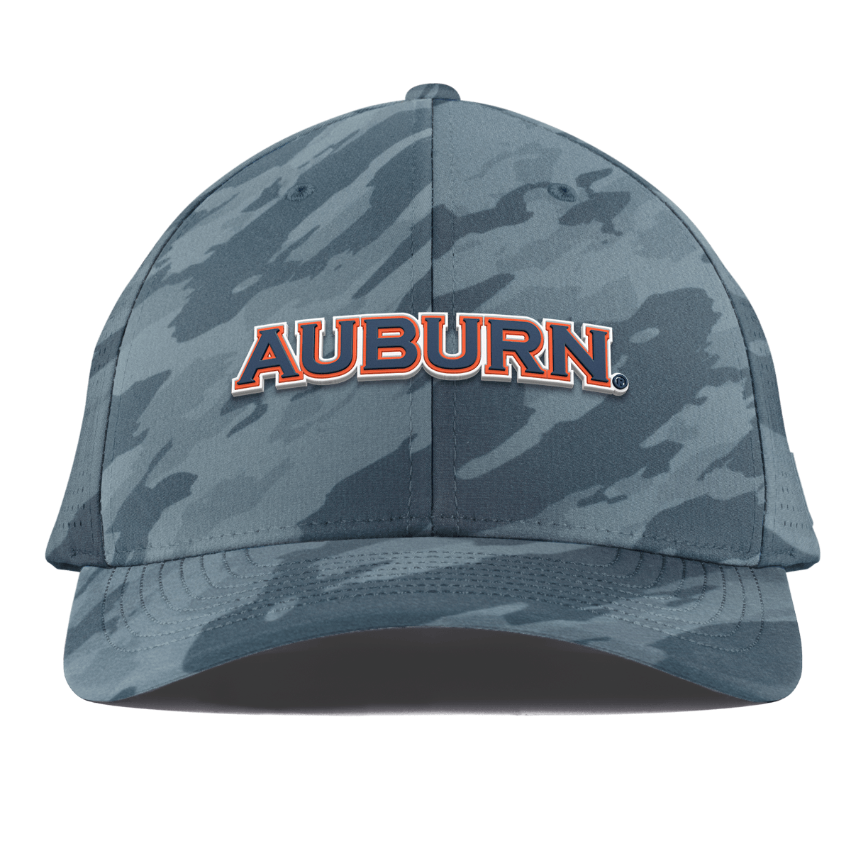 Auburn University "Auburn Block" Curved Elite Marine Camo