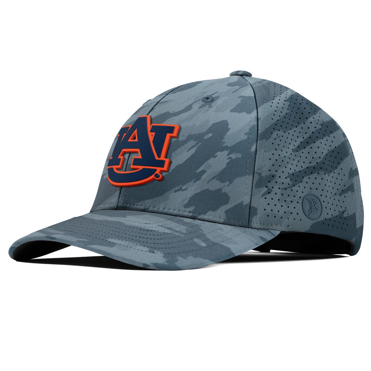 Auburn University "Auburn Team Logo" Curved Elite Marine Camo