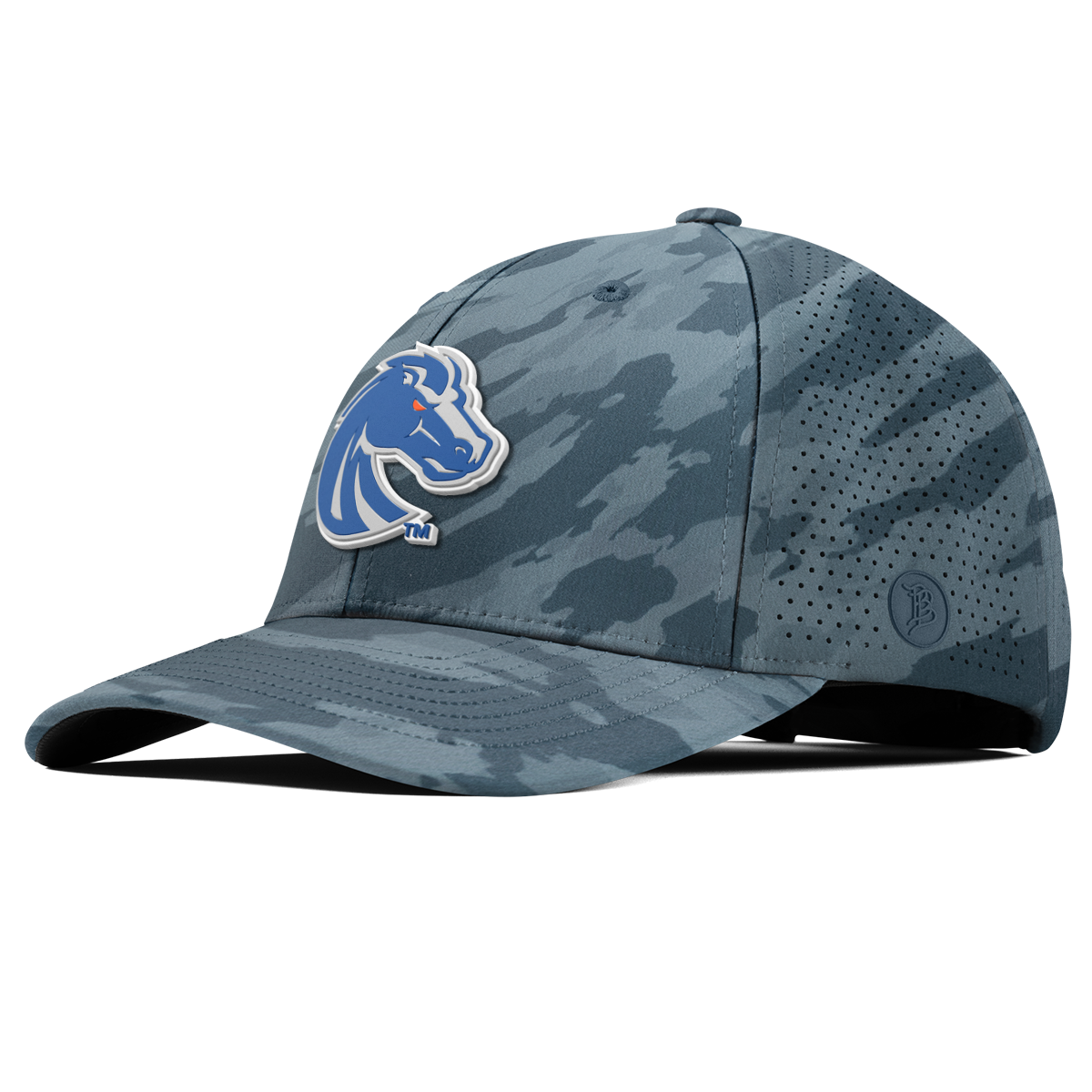 Boise State University "Boise State Broncos Gray" Curved Elite Marine Camo