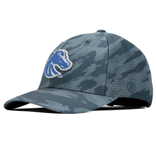 Boise State University "Boise State Broncos Gray" Curved Elite Marine Camo