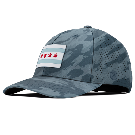Chicago Flag Elite Curved Marine Camo