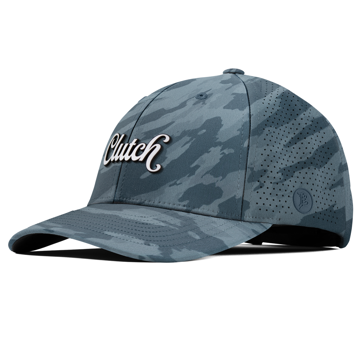 Clutch Script Curved Elite Marine Camo