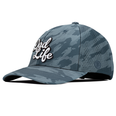 Dad Life Script Elite Curved Marine Camo