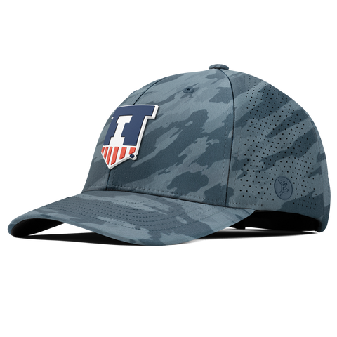 University of Illinois "Illinois Athletics" Curved Elite Marine Camo