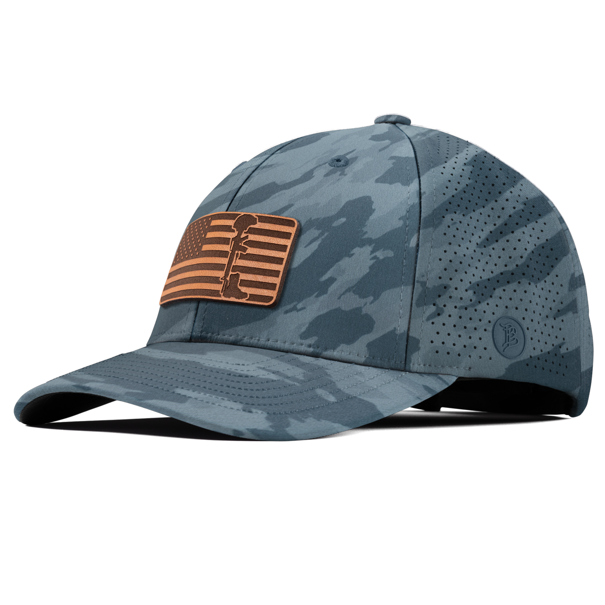 Memorial Elite Curved Marine Camo 