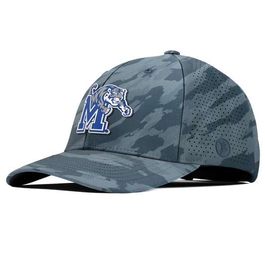 University of Memphis "Memphis Team Logo" Curved Elite Marine Camo