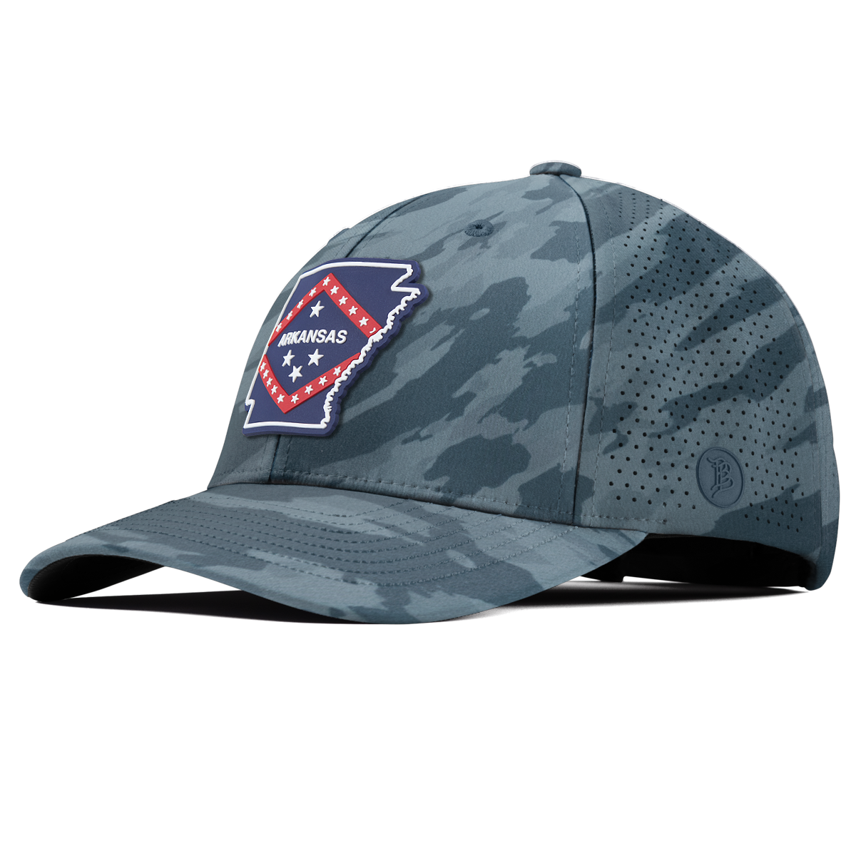 Arkansas Patriot Series Elite Curved Marine Camo