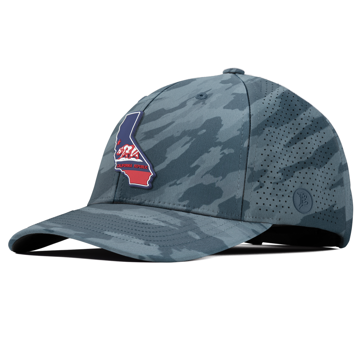 California Patriot Series Elite Curved Marine Camo