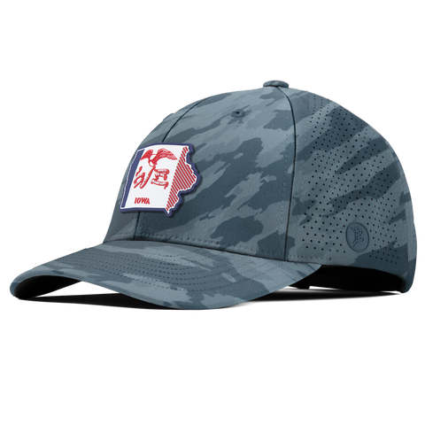 Iowa Patriot Series Elite Curved Marine Camo