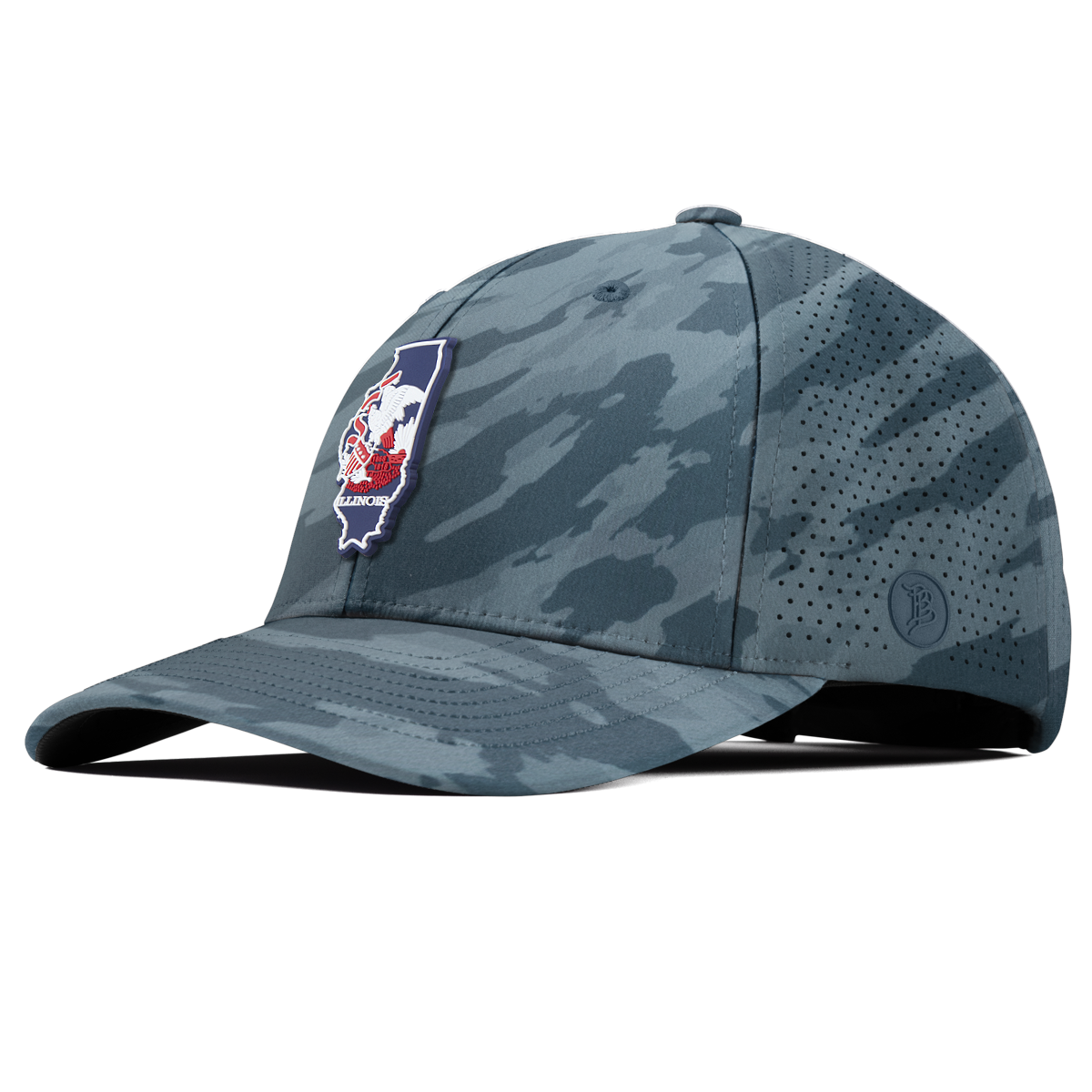 Illinois Patriot Series Elite Curved Marine Camo